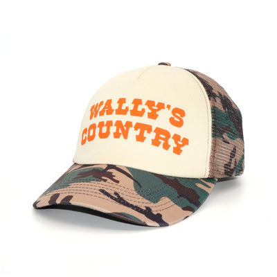 Wally's Country Camo Trucker Hat