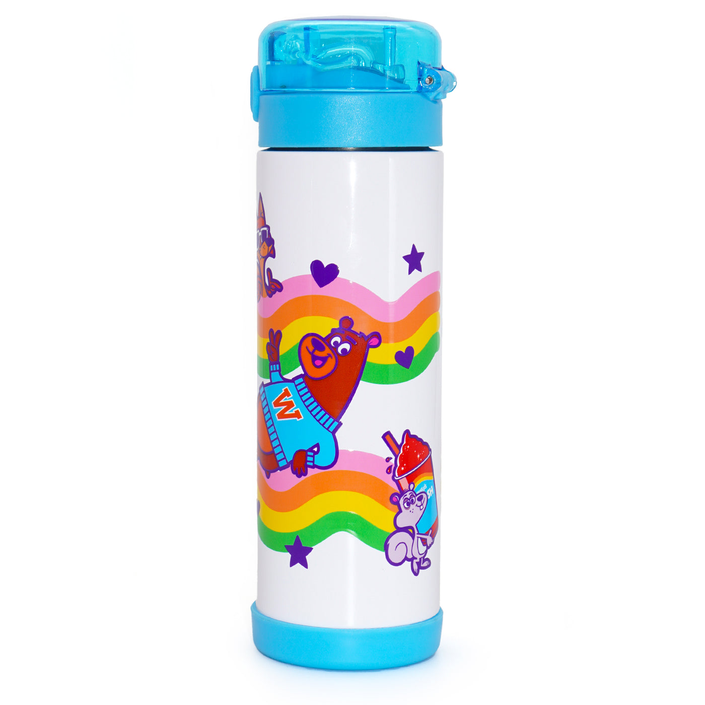 Wally's Kids Rainbow Squad Water Bottle