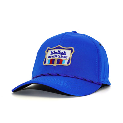 Wally's Performance Low Profile Royal Golf Cap