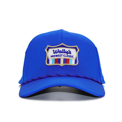 Wally's Performance Low Profile Royal Golf Cap