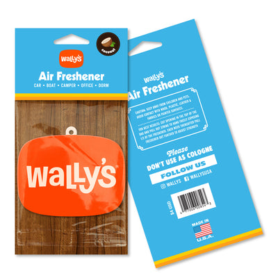 Wally's Badge Air Freshener