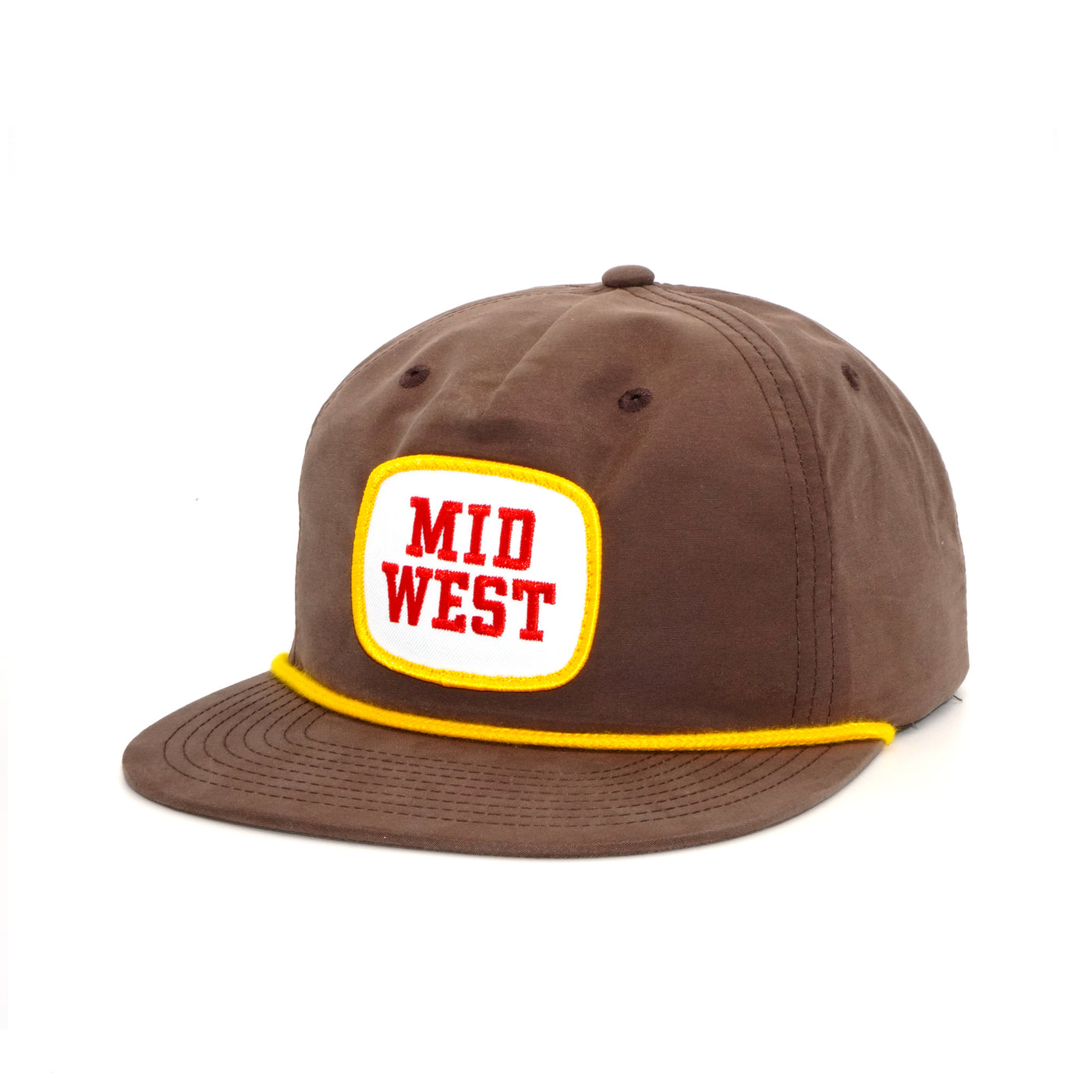 Midwest Brown Snapback Cap