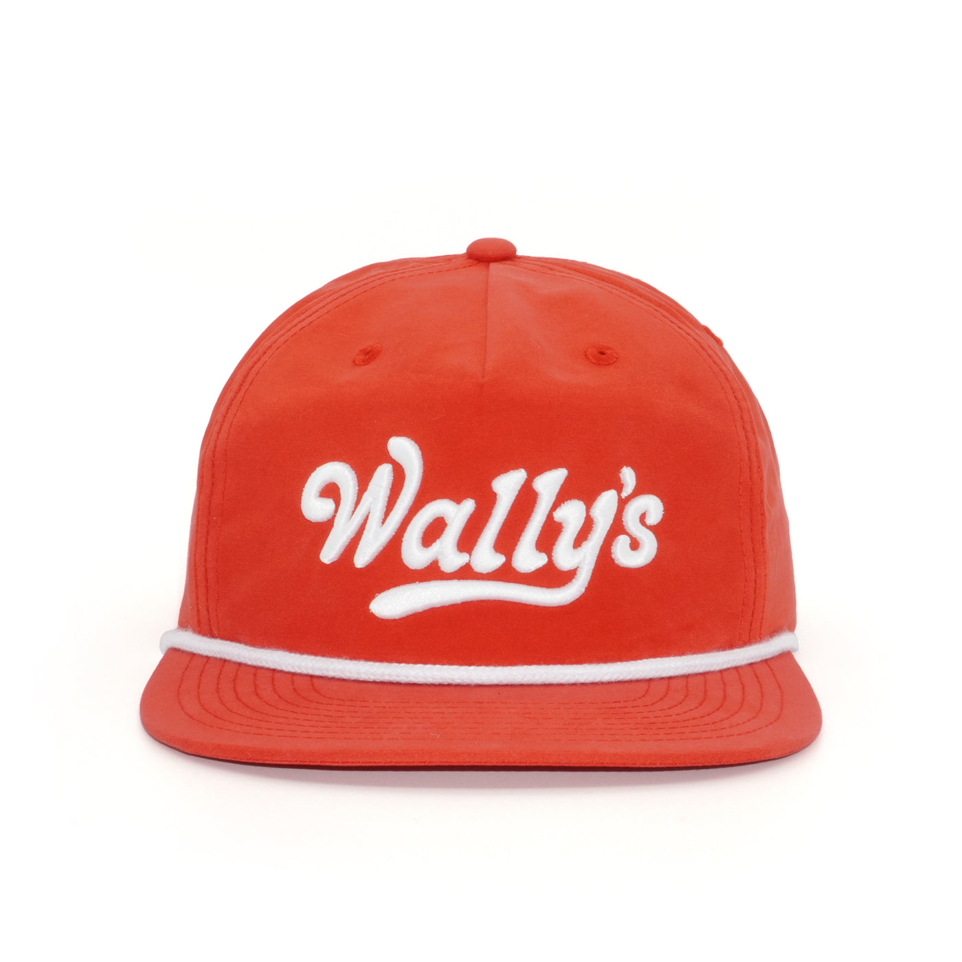 Wally's Red Script Rope Hat