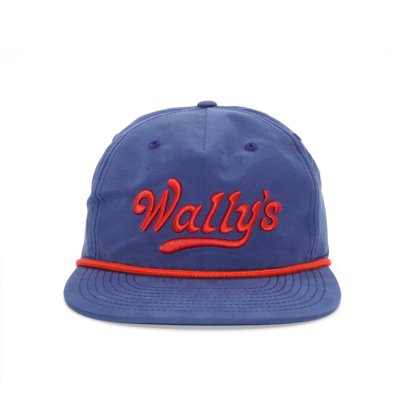Wally's Blue Script Rope Hat