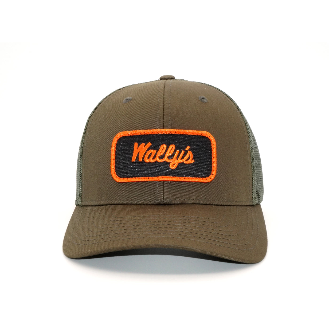 Wally's Mechanic Green Trucker Hat