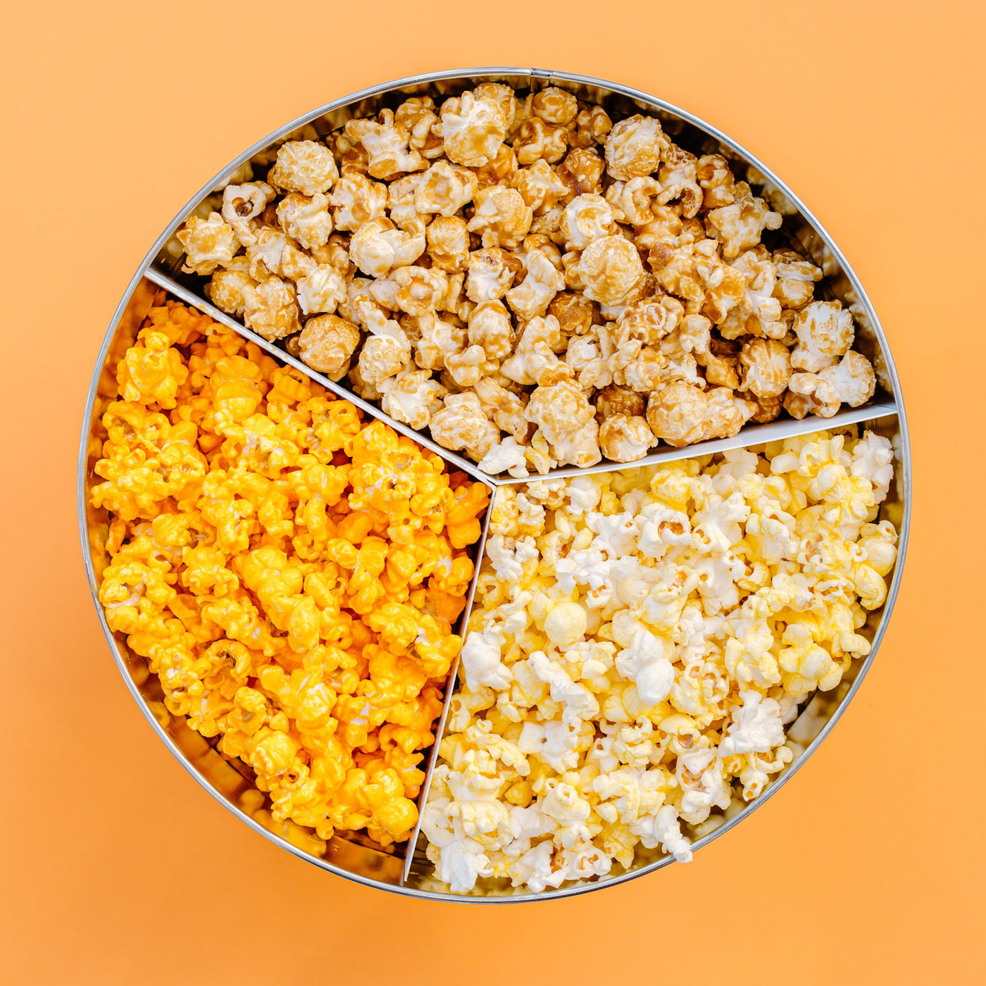 Wally's 3-Flavor Popcorn Tin