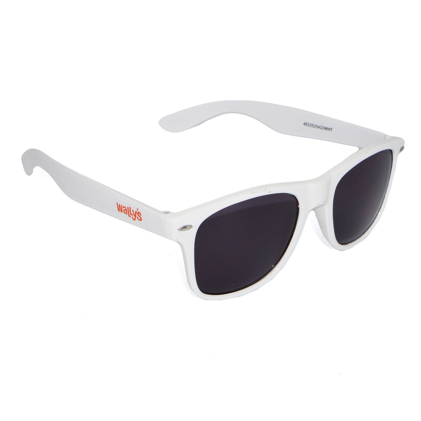 Wally's White Sunglasses